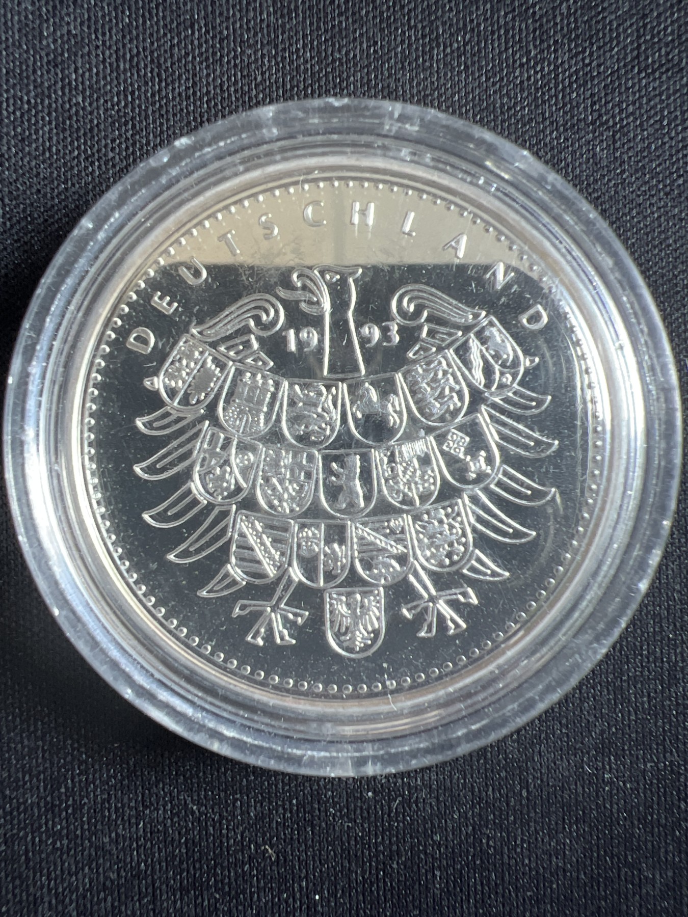 第4期 银币专场 （无押金，捡漏，全场20包邮，偏远地区除外，接收代拍业务） 1993年 德国人物银章 999银