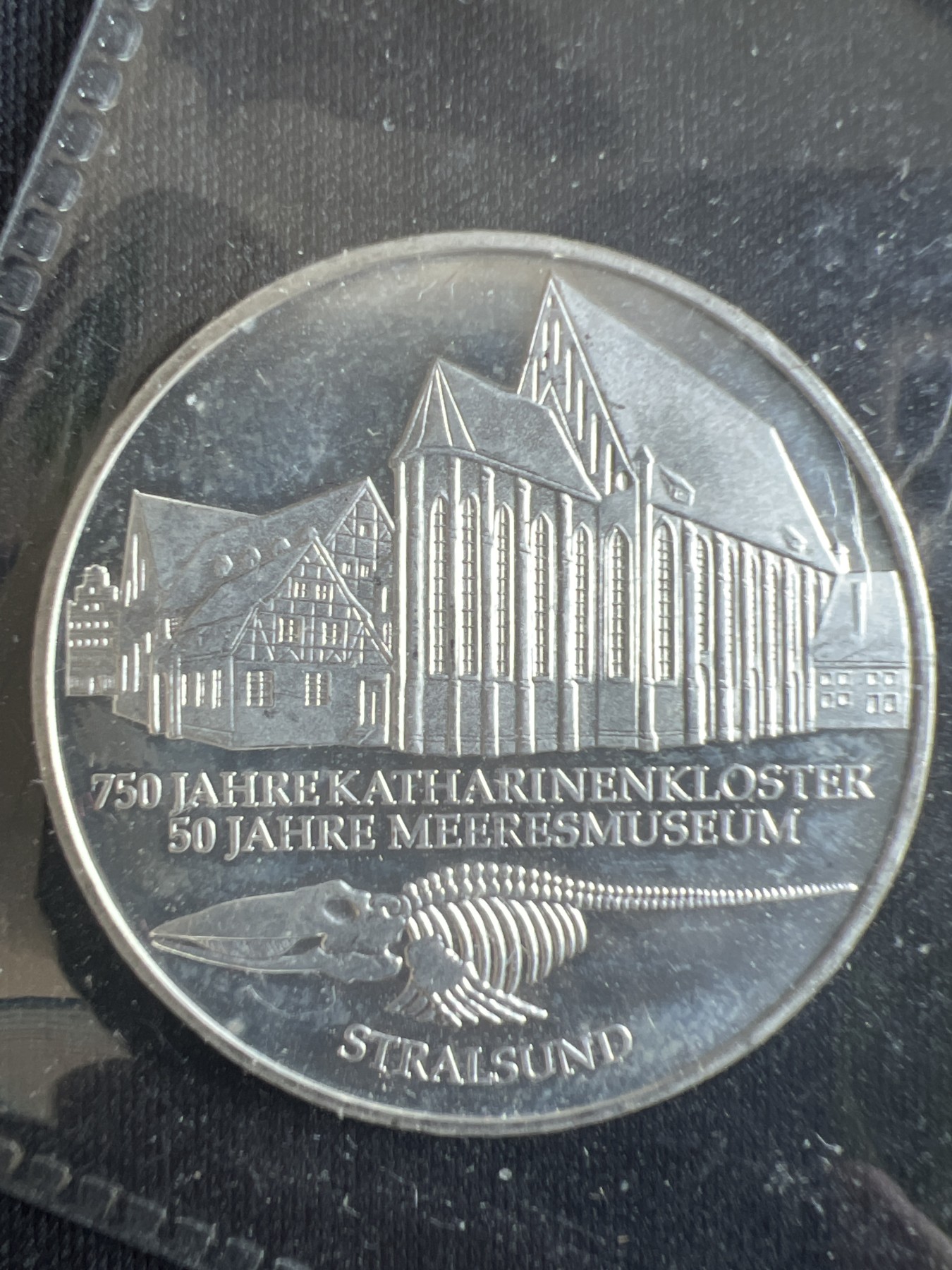 第4期 银币专场 （无押金，捡漏，全场20包邮，偏远地区除外，接收代拍业务） 德国 10马克 海洋博物馆50周年