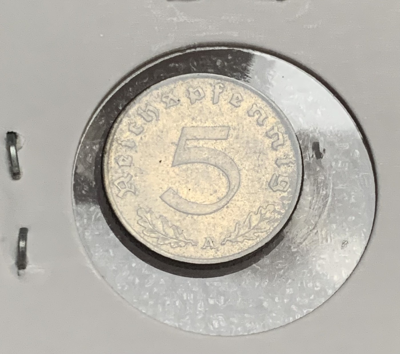 瓶子🏺第107期拍卖会  1939年5芬尼铜币  好品