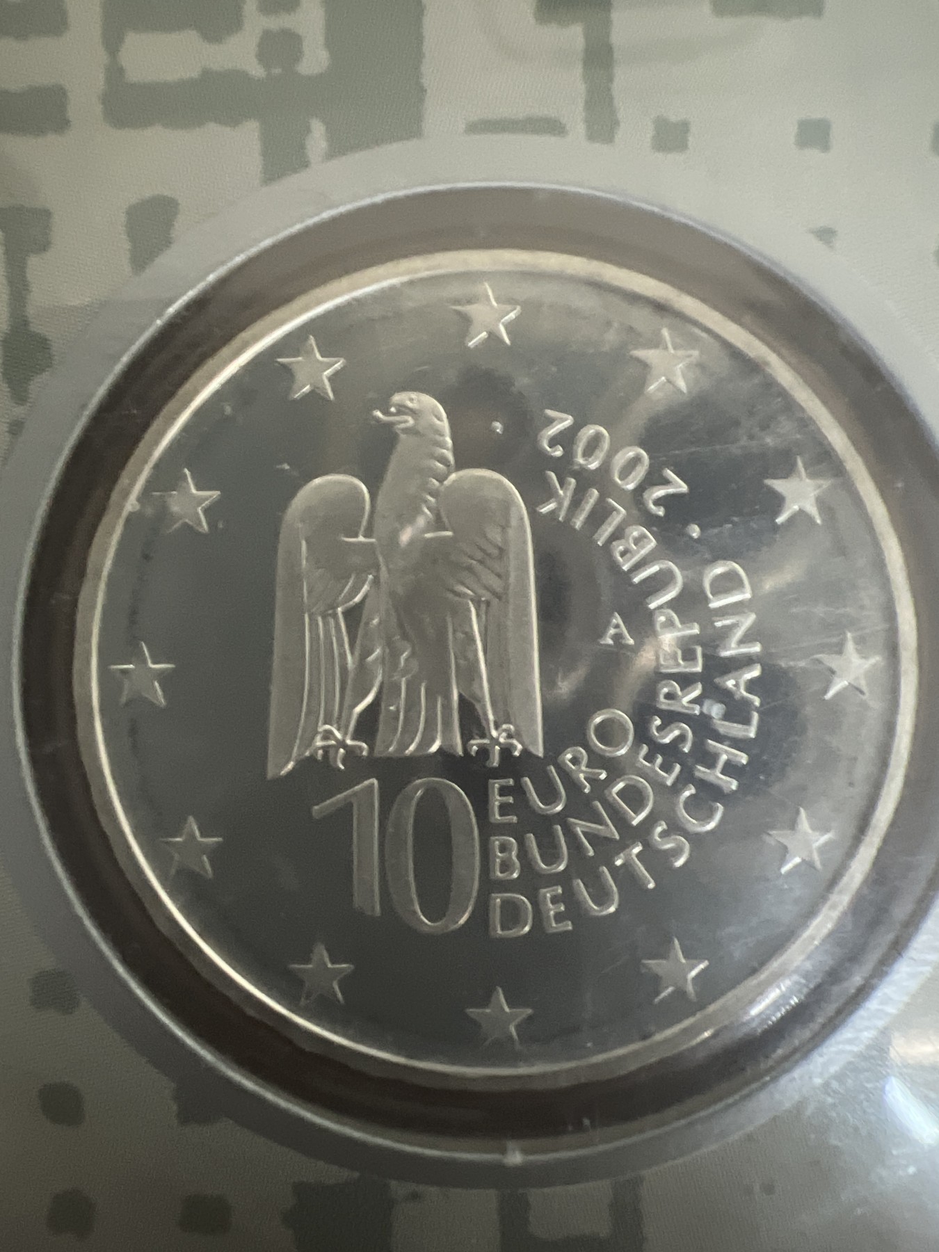 第4期 银币专场 （无押金，捡漏，全场20包邮，偏远地区除外，接收代拍业务） 2002年 德国 世界遗产 柏林博物馆 10欧元 纪念银币 带大版票