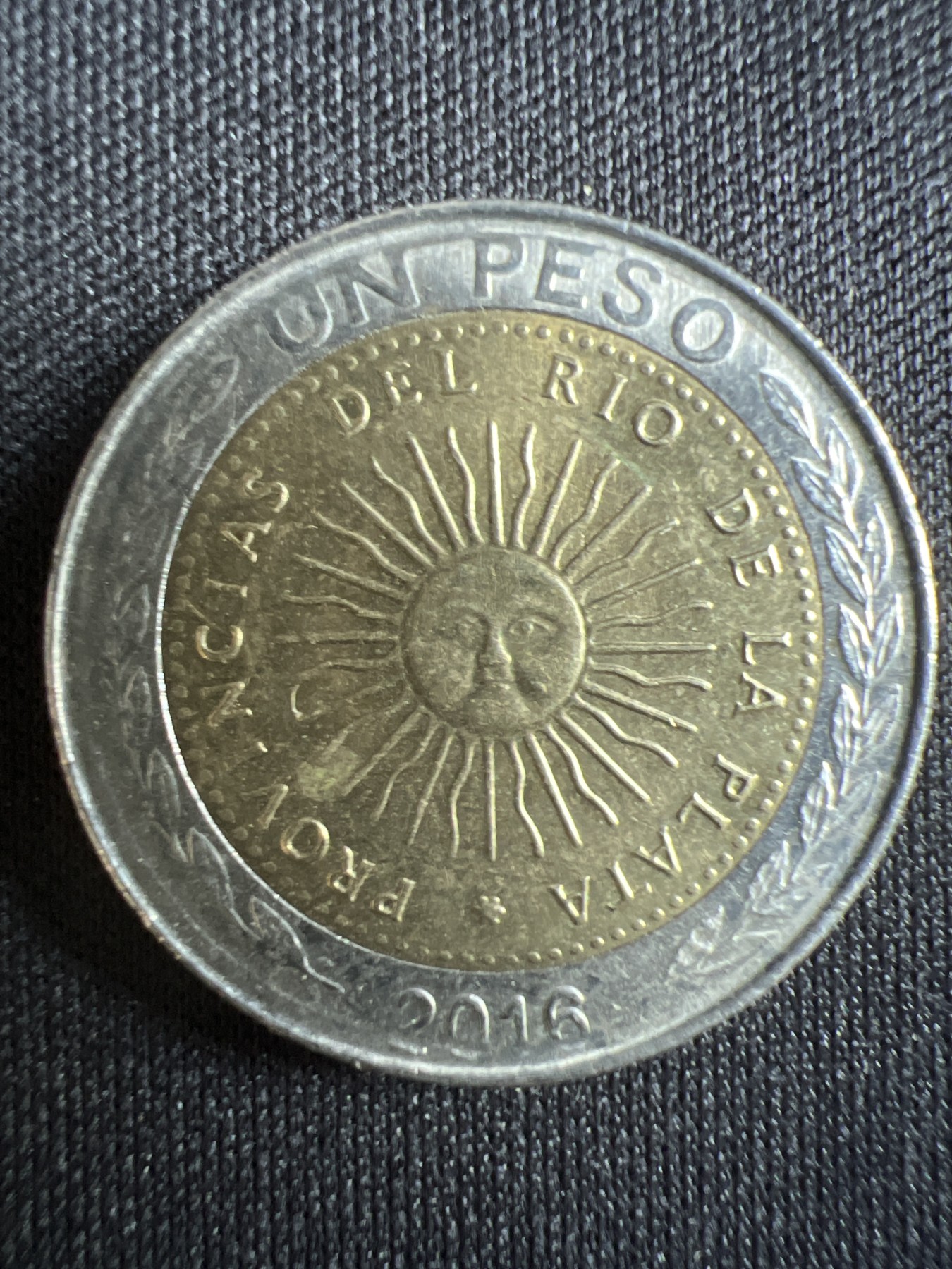 第396期 硬币币专场 （无押金，捡漏，全场20包邮，偏远地区除外，接收代拍业务） 2016年 阿根廷 双色币