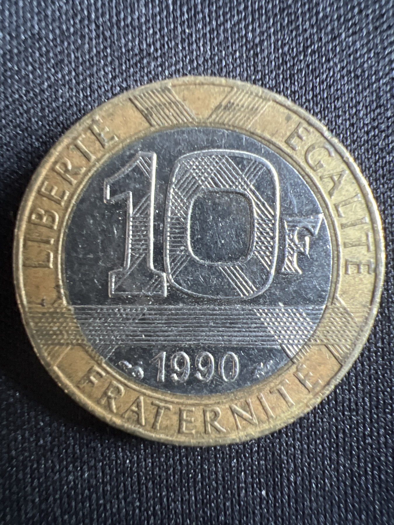 第396期 硬币币专场 （无押金，捡漏，全场20包邮，偏远地区除外，接收代拍业务） 法国 10法郎 小天使