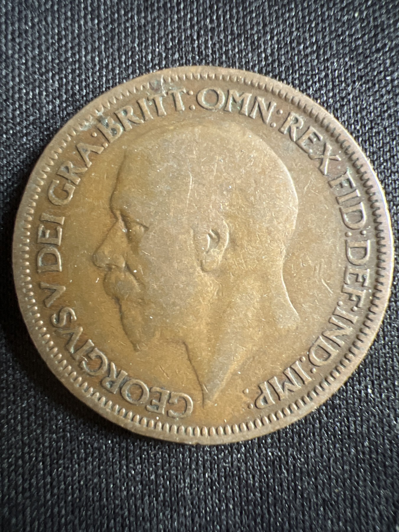 第396期 硬币币专场 （无押金，捡漏，全场20包邮，偏远地区除外，接收代拍业务） 英国 乔治五世半便士1927年