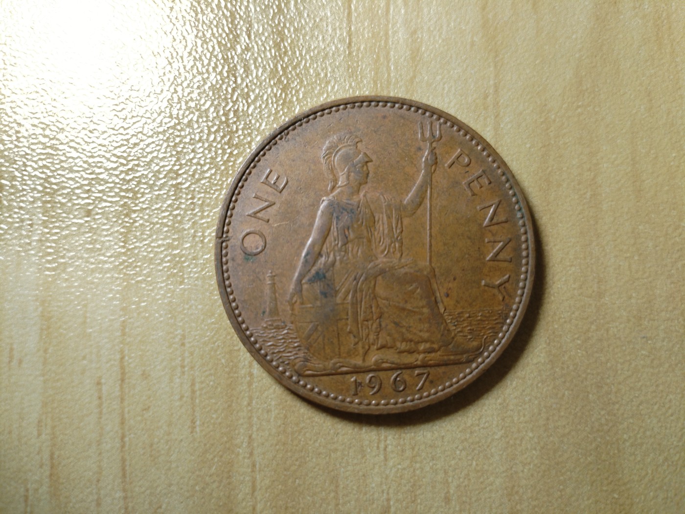 初雪钱币专场（第四期） 1967年伊二一便士