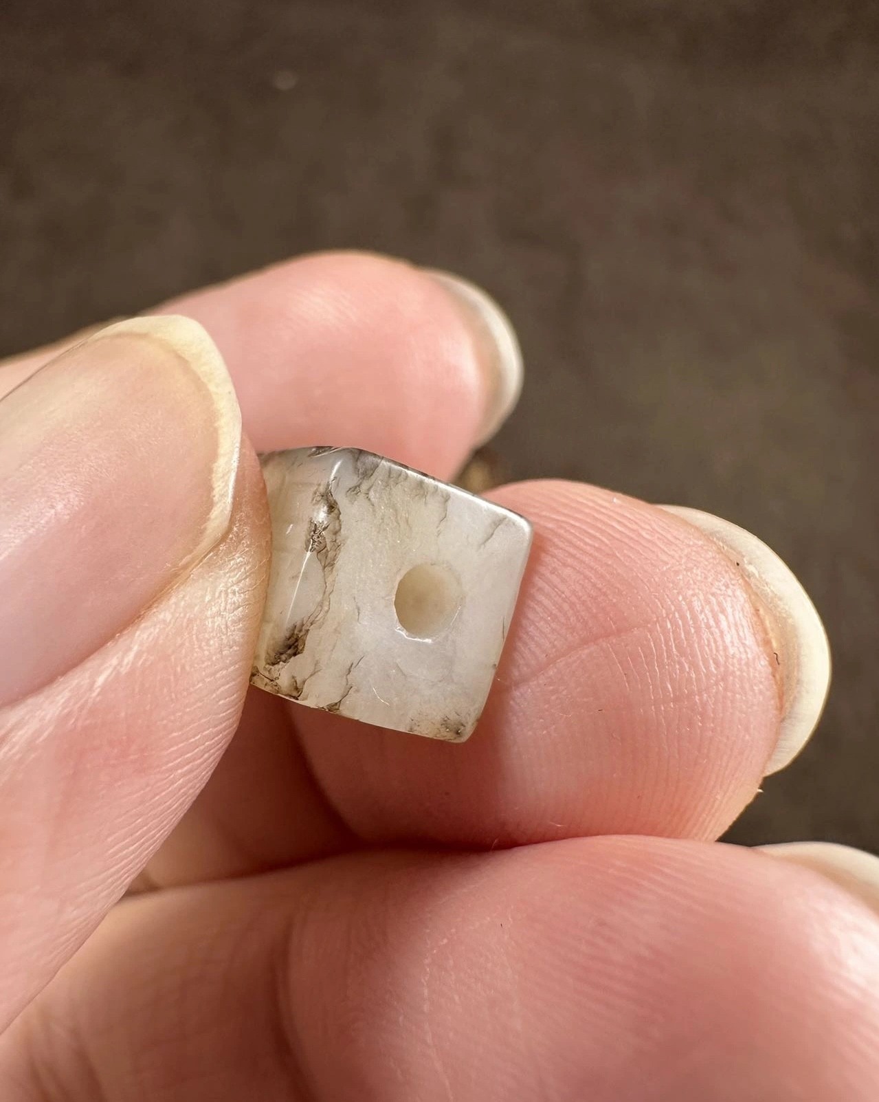 玉石·钱币·杂件｜精选拍卖专场 玉刚卯玉珠小挂件