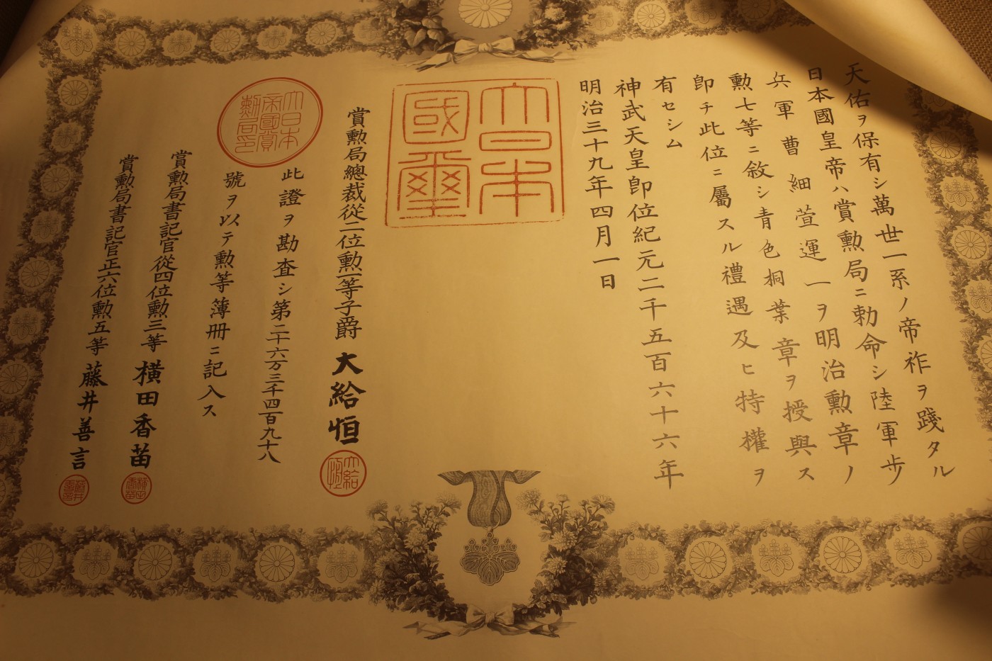 日俄时期陆军曹长细箮运一个人套装 