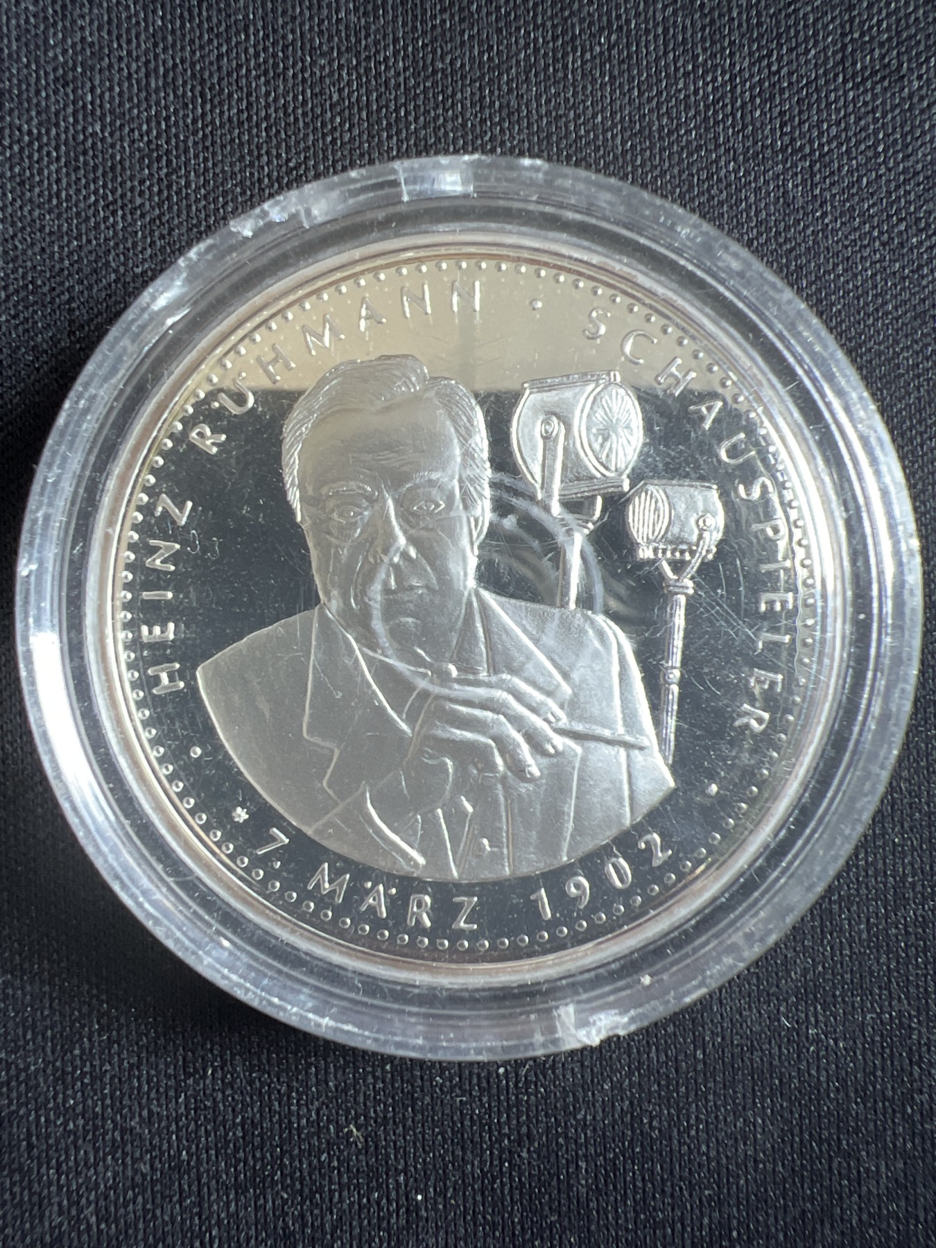 第4期 银币专场 （无押金，捡漏，全场20包邮，偏远地区除外，接收代拍业务） 1993年 德国人物银章 999银