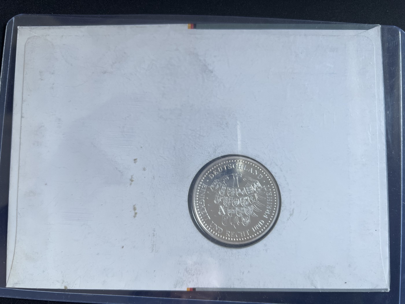 第430期 硬币专场 （无押金，捡漏，全场20包邮，偏远地区除外，接收代拍业务） .2010年 德国 德国总统 邮币封 纪念银币