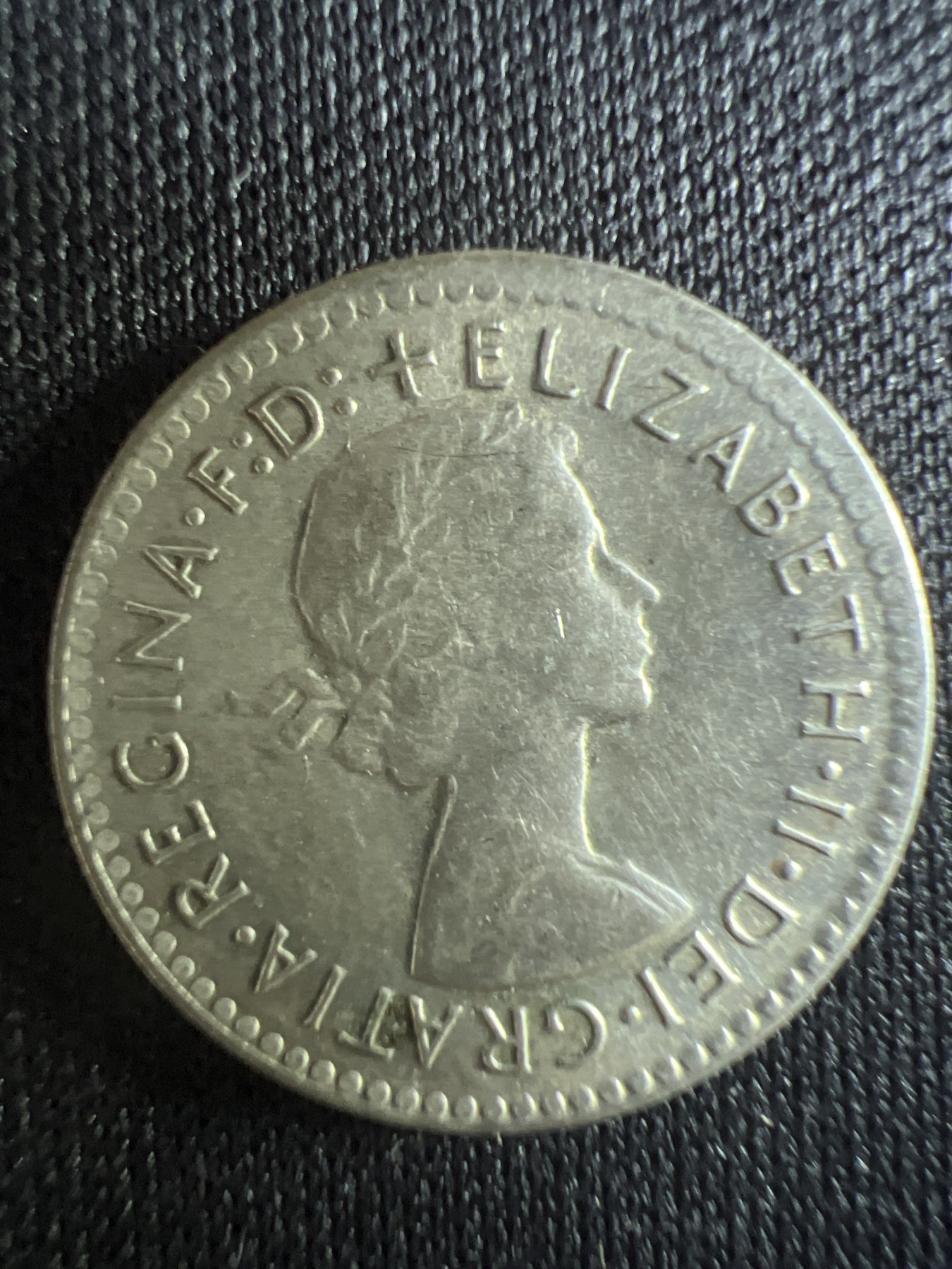 第396期 硬币币专场 （无押金，捡漏，全场20包邮，偏远地区除外，接收代拍业务） 1959年 伊丽莎白二世 小银元 麦穗