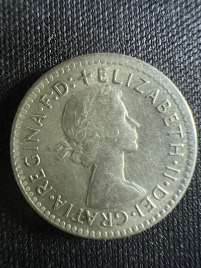 第396期 硬币币专场 （无押金，捡漏，全场20包邮，偏远地区除外，接收代拍业务） - 1959年 伊丽莎白二世 小银元 麦穗