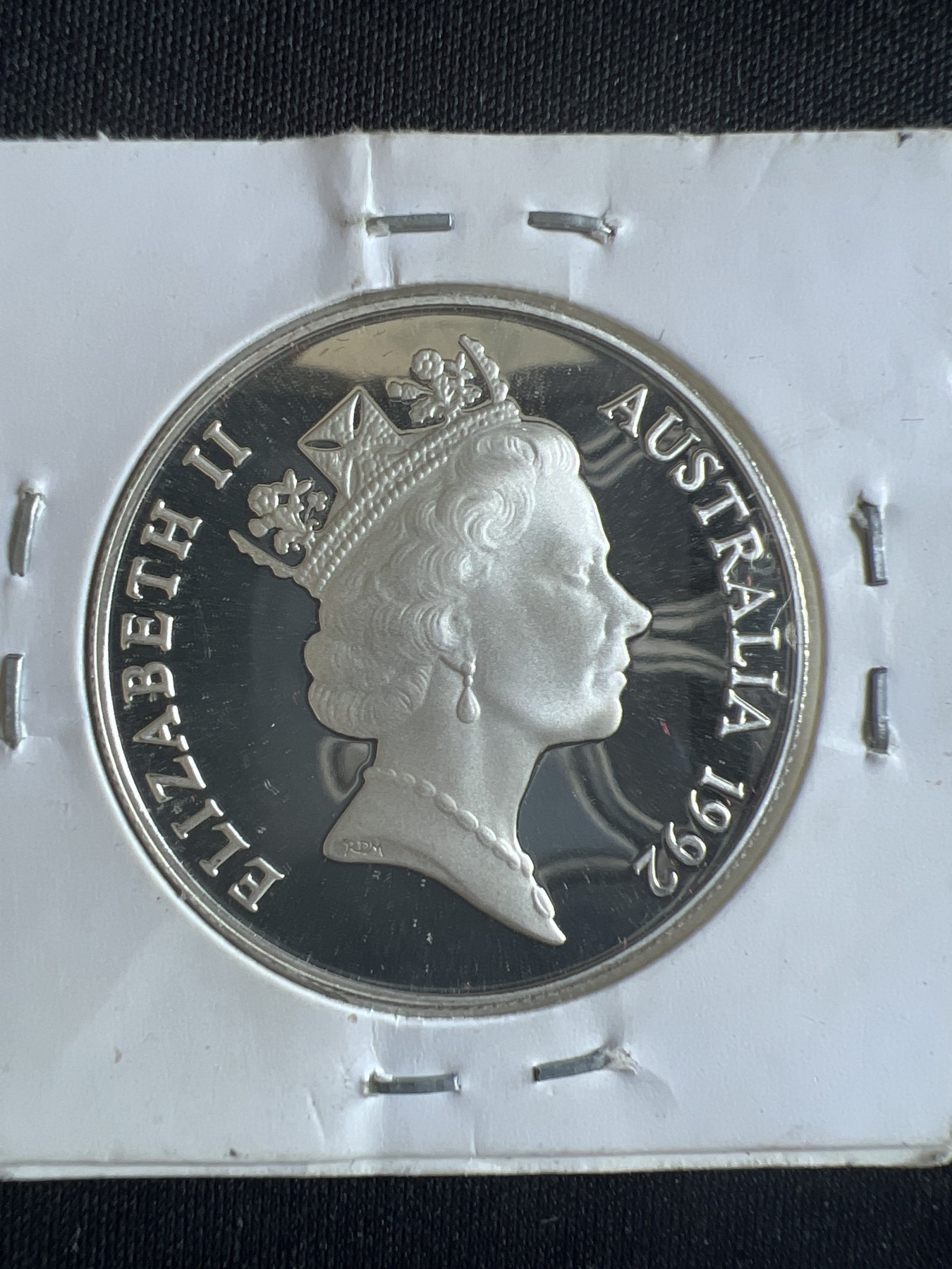 第4期 银币专场 （无押金，捡漏，全场20包邮，偏远地区除外，接收代拍业务） 1992年 澳大利亚 10元 帝企鹅 加厚精致纪念银币