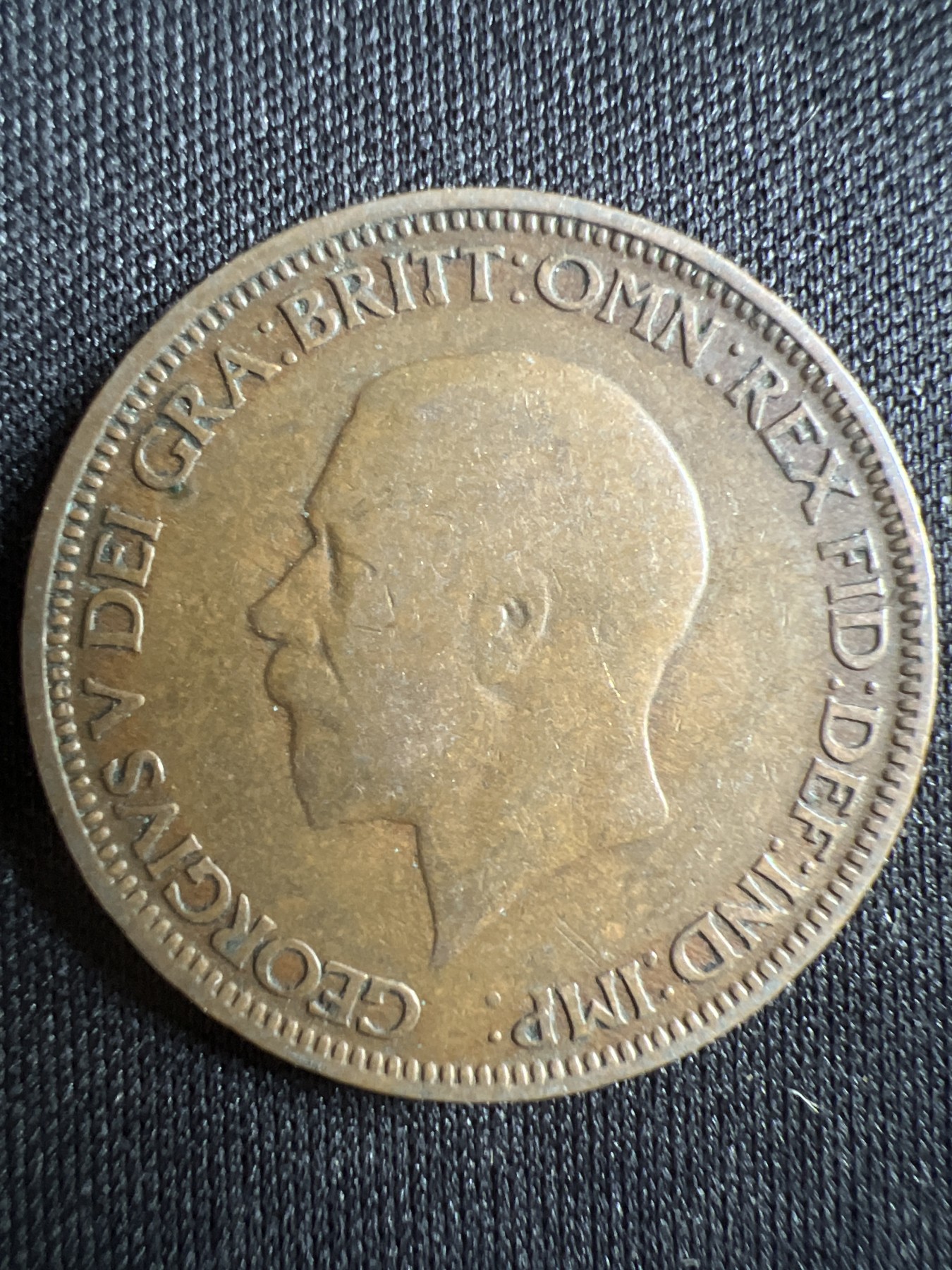 第396期 硬币币专场 （无押金，捡漏，全场20包邮，偏远地区除外，接收代拍业务） 英国 乔治五世半便士1928年