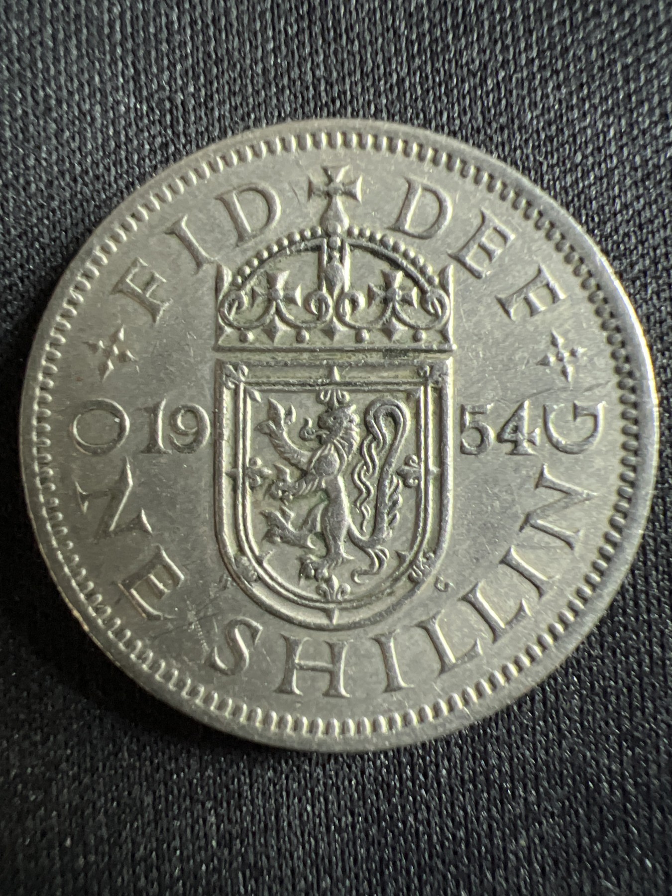 第397期 硬币币专场 （无押金，捡漏，全场20包邮，偏远地区除外，接收代拍业务） 伊二狮徽一先令1954年