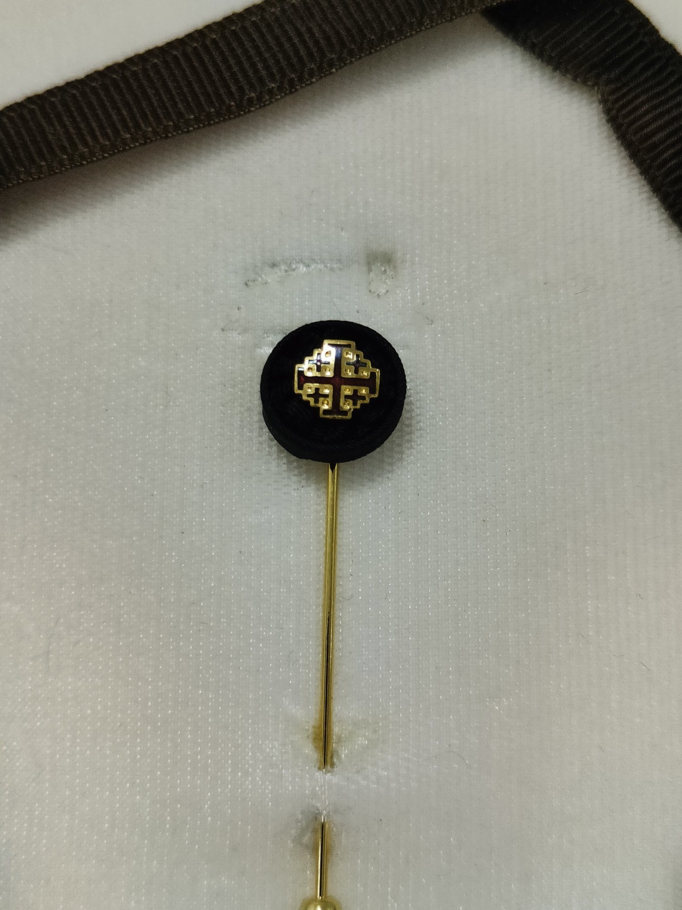 全场0元起拍 第87期 咸鱼国勋章拍卖专场 9月3日（周日）下午6：00开始 梵蒂冈教皇国圣暮骑士团勋章铜珐琅 带迷你章插针