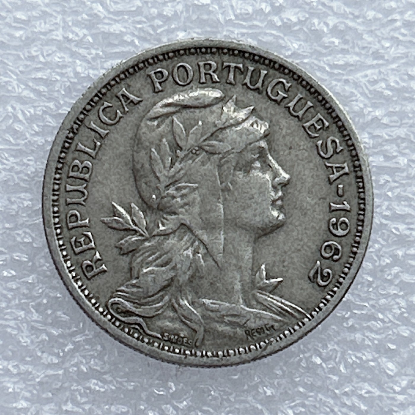 全场一元起拍 世界钱币散币场 第20期 葡萄牙1962年50分