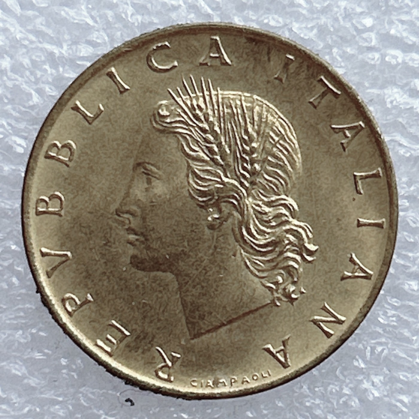 全场一元起拍 世界钱币散币场 第20期 意大利20里拉硬币 1990年