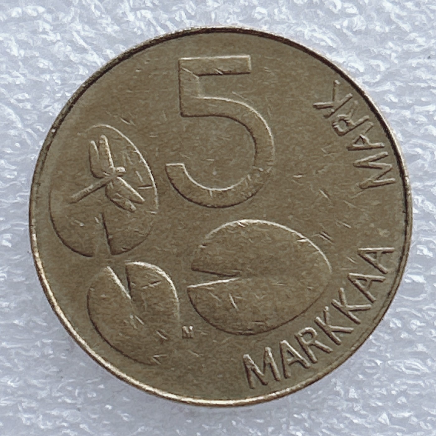 全场一元起拍 世界钱币散币场 第20期 芬兰1994年5马克铜币 海豹