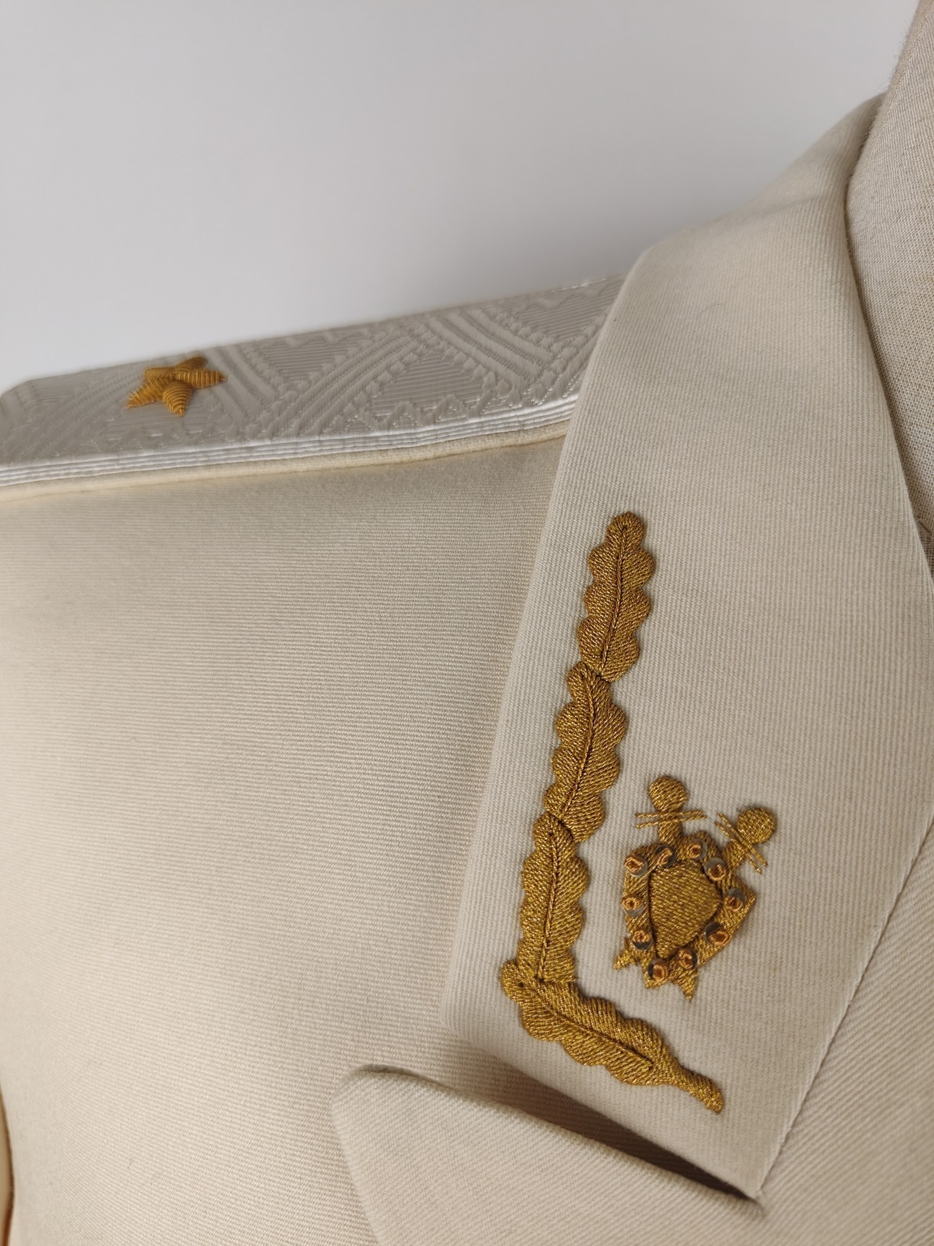 全场0元起拍 第87期 咸鱼国勋章拍卖专场 9月3日（周日）下午6：00开始 俄罗斯检察官少将/司法少将 三级司法国务委员礼服 克里米亚检察长同款 胸围120 肩宽48 衣长82 袖长65 裤长102 腰围102