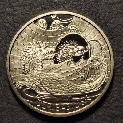 0起1加-纯粹捡漏拍-230套币银币包邮场 - 【获奖币】2009年10欧元传奇故事维也纳蛇怪精制纪念银币-最受欢迎币