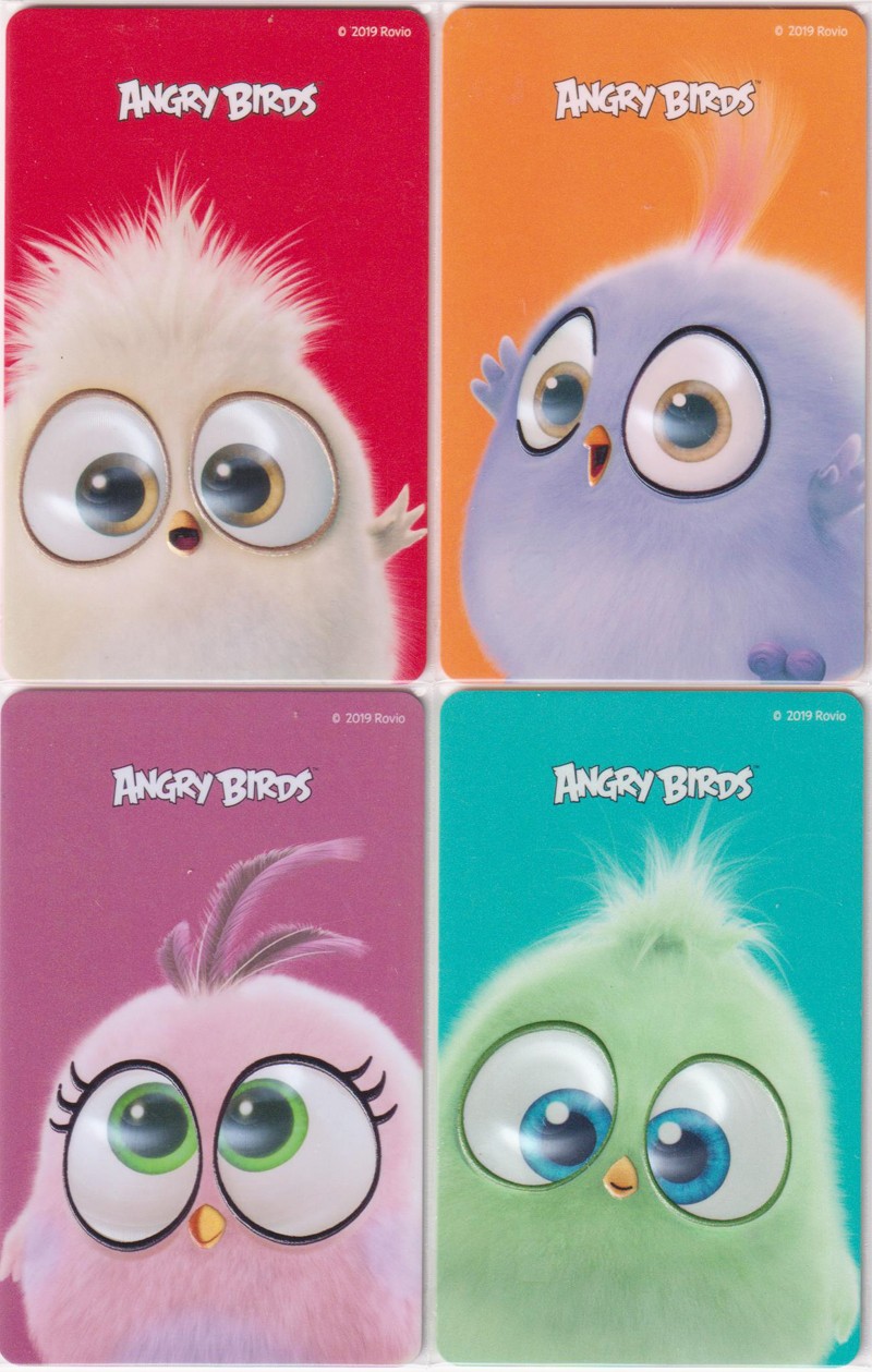 《卡拍》第249期交联专场2023年9月02号22:20截拍 西安“ANGRY BIRDS”卡通题材，眼睛用了特殊印刷技术。