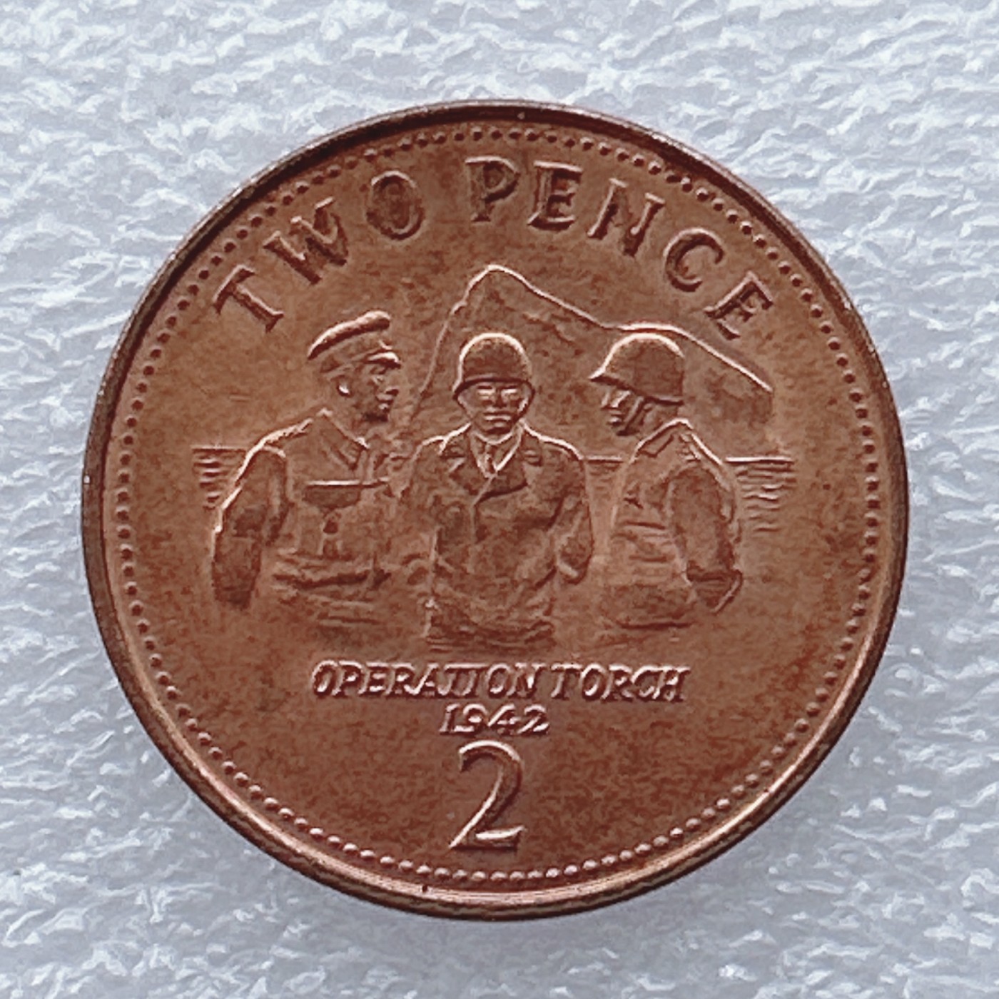 全场一元起拍 世界钱币散币场 第20期 根西2005年2便士纪念币