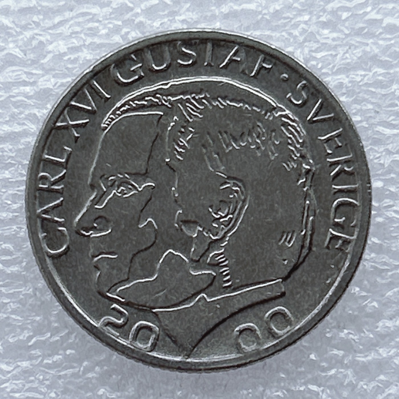 全场一元起拍 世界钱币散币场 第20期 瑞典2000年1克朗