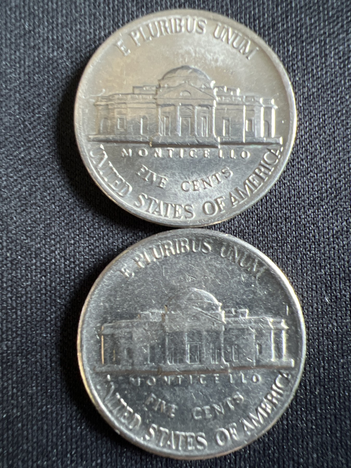 第400期 硬币专场 （无押金，捡漏，全场20包邮，偏远地区除外，接收代拍业务） 美国五美分两枚