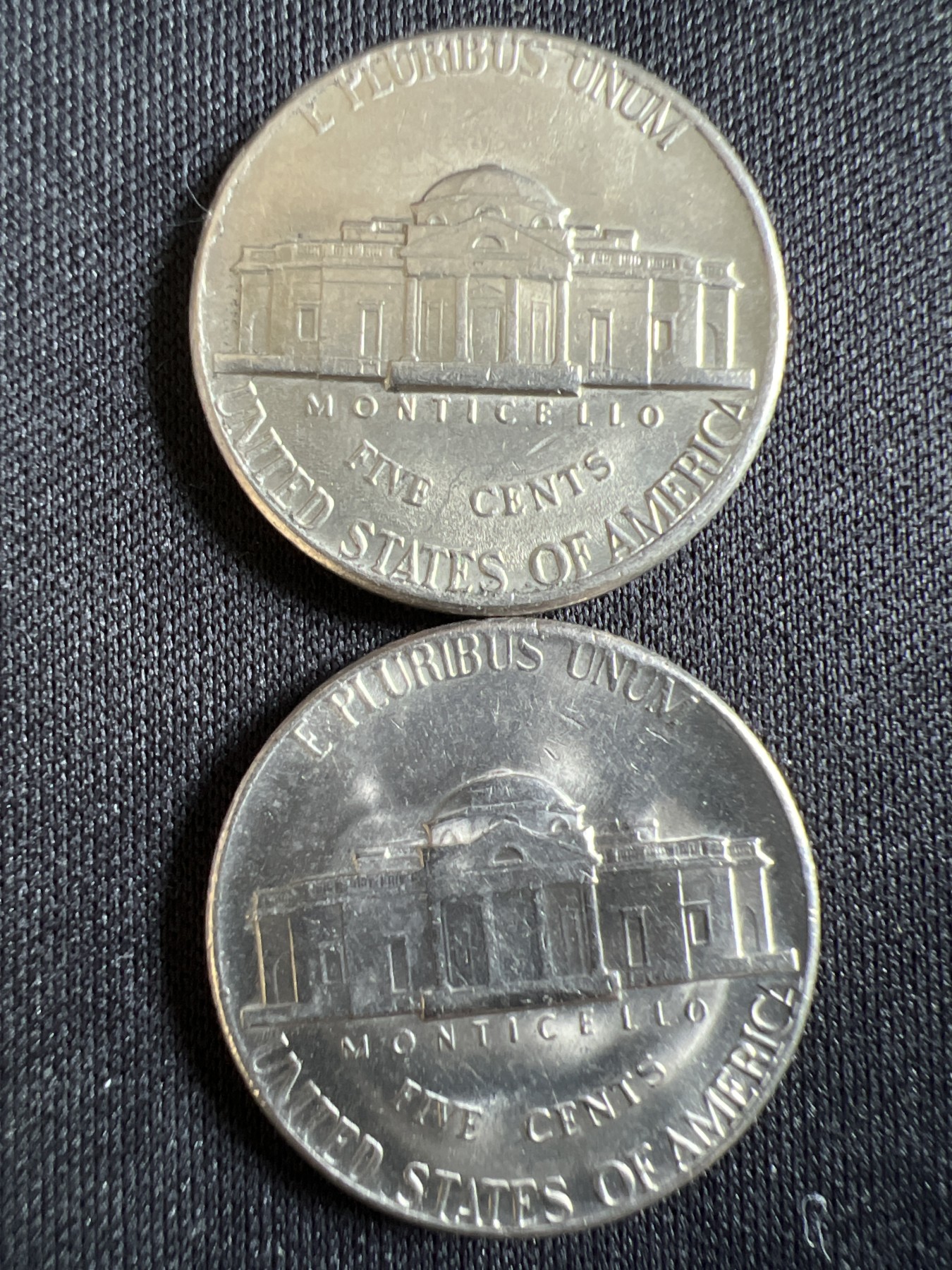 第400期 硬币专场 （无押金，捡漏，全场20包邮，偏远地区除外，接收代拍业务） 美国五美分两枚