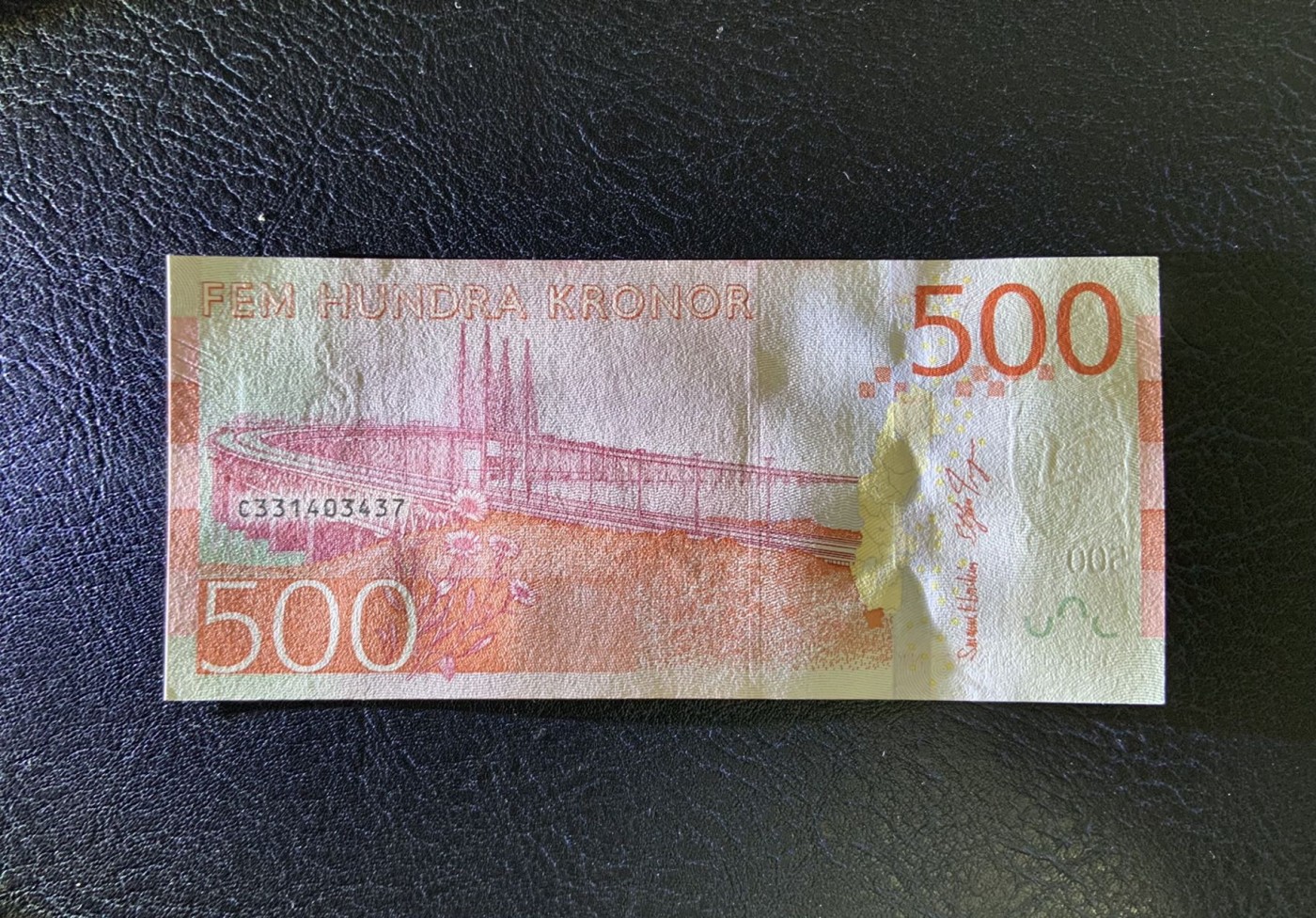 收藏联盟Quantum Auction 第286期拍卖  瑞典2015年500克朗 品相UNC 歌剧女高音歌唱家比吉尔特·尼尔森