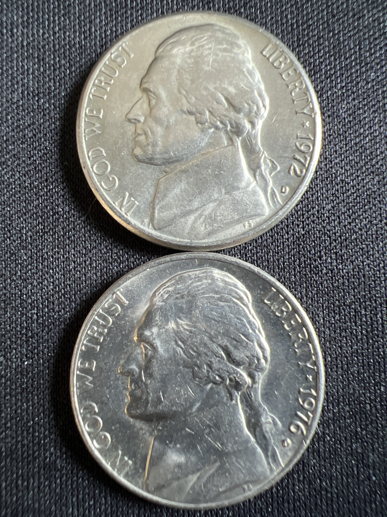 第400期 硬币专场 （无押金，捡漏，全场20包邮，偏远地区除外，接收代拍业务） 美国五美分两枚