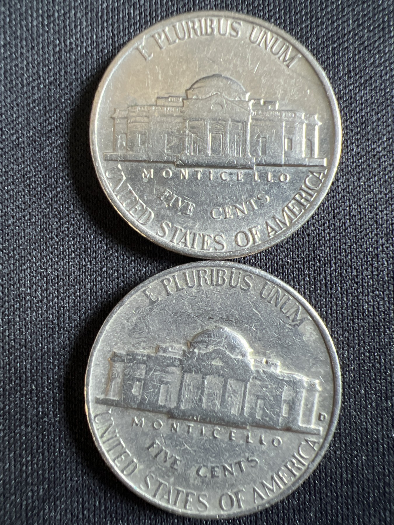 第400期 硬币专场 （无押金，捡漏，全场20包邮，偏远地区除外，接收代拍业务） 美国五美分两枚