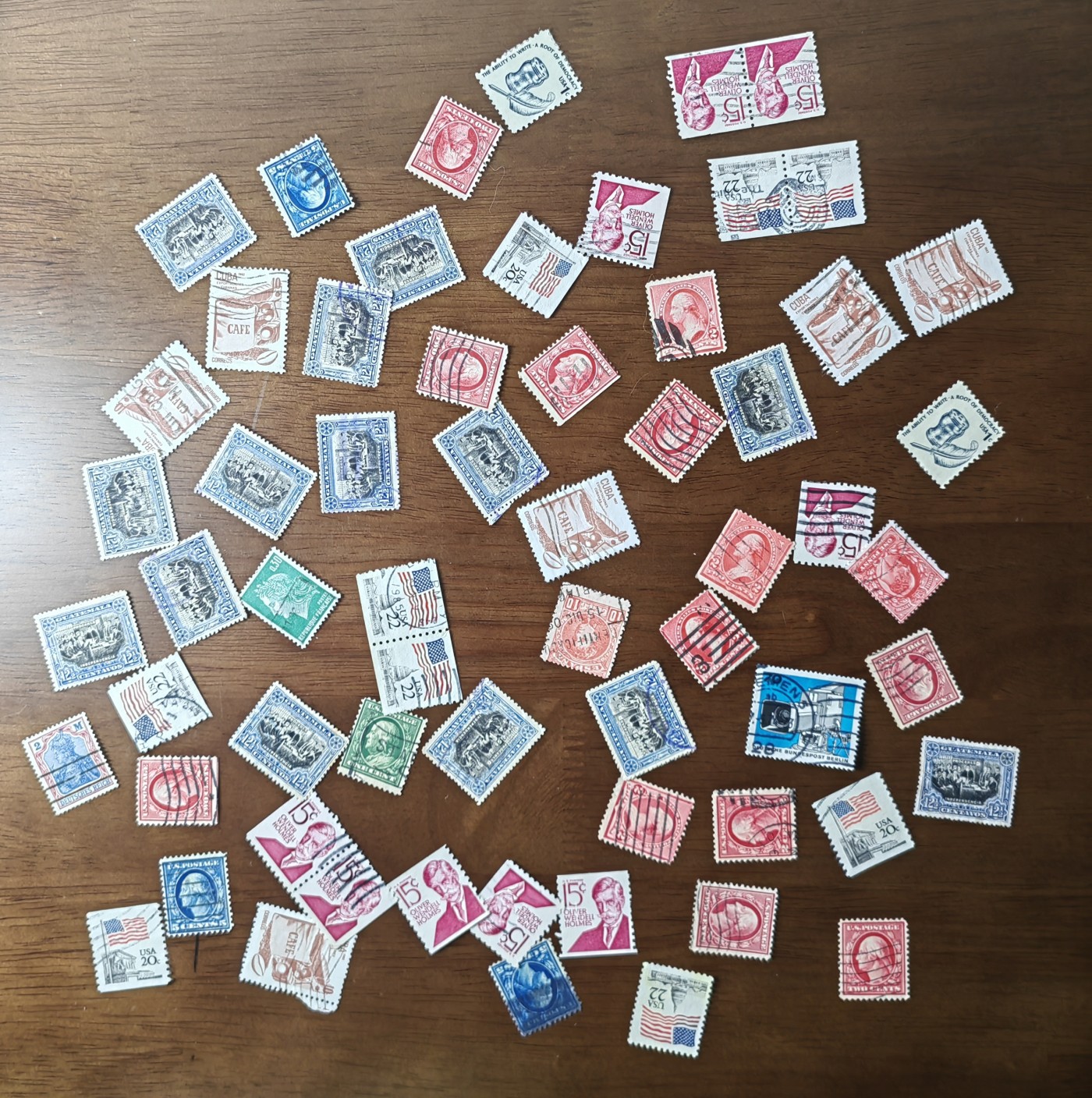 外国邮品精品专场（秒杀场）第①①场 美国邮票包含古典总统头像邮票