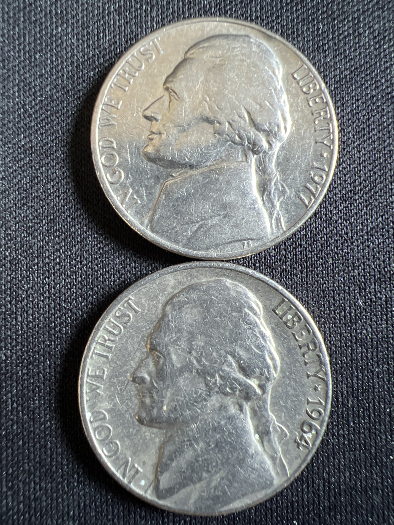 第400期 硬币专场 （无押金，捡漏，全场20包邮，偏远地区除外，接收代拍业务） 美国五美分两枚