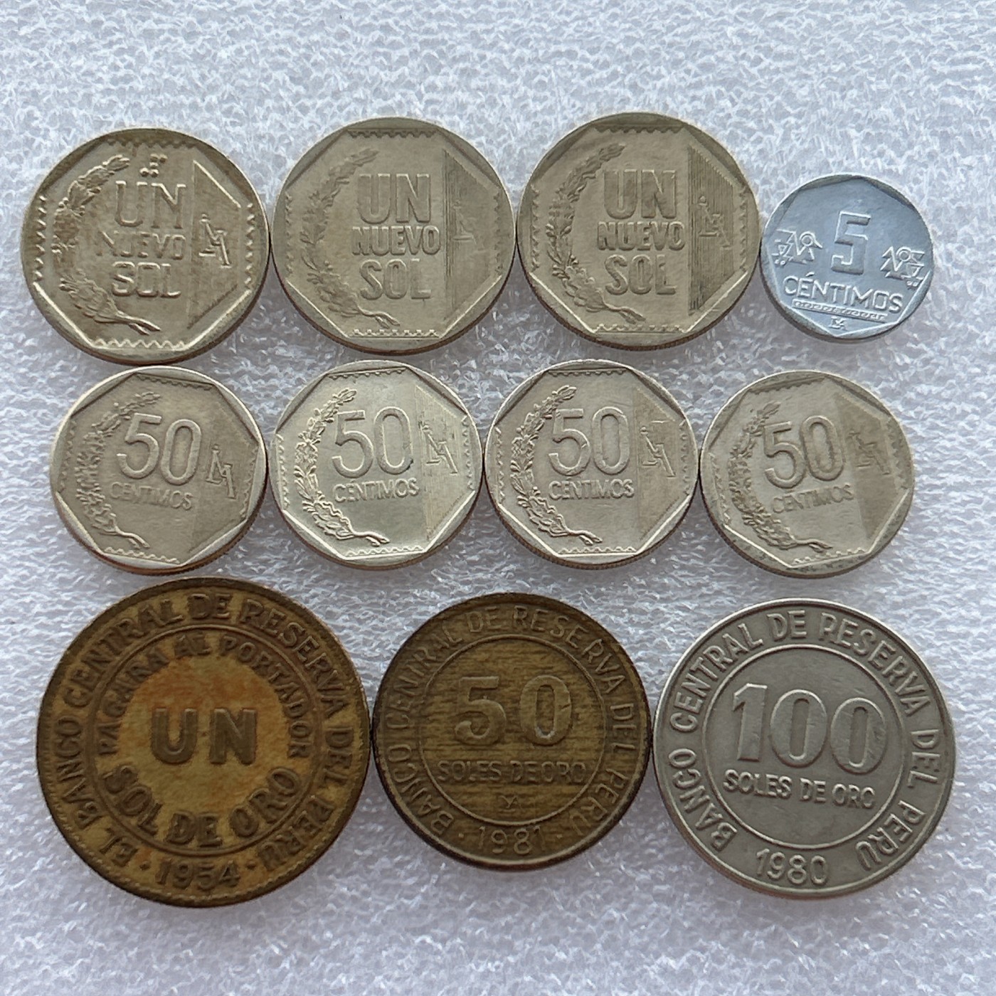 全场一元起拍 世界钱币散币场 第21期 秘鲁