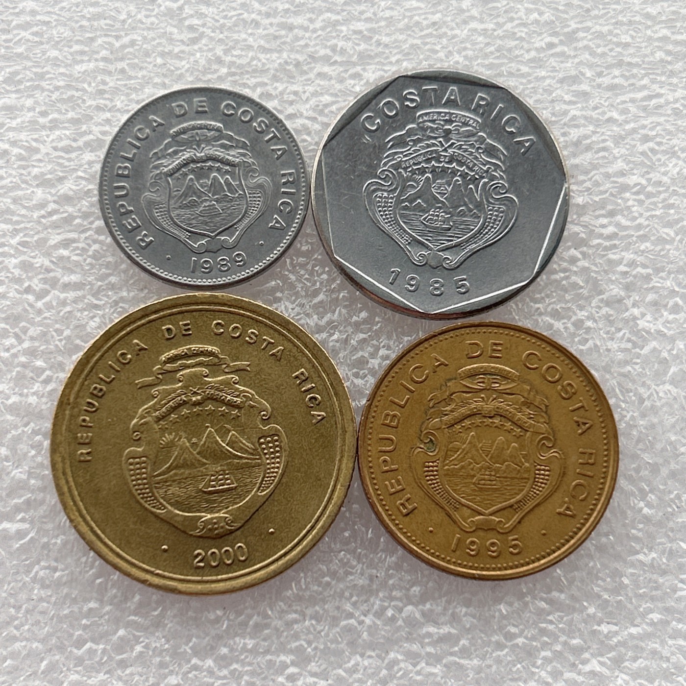 全场一元起拍 世界钱币散币场 第21期 哥斯达黎加