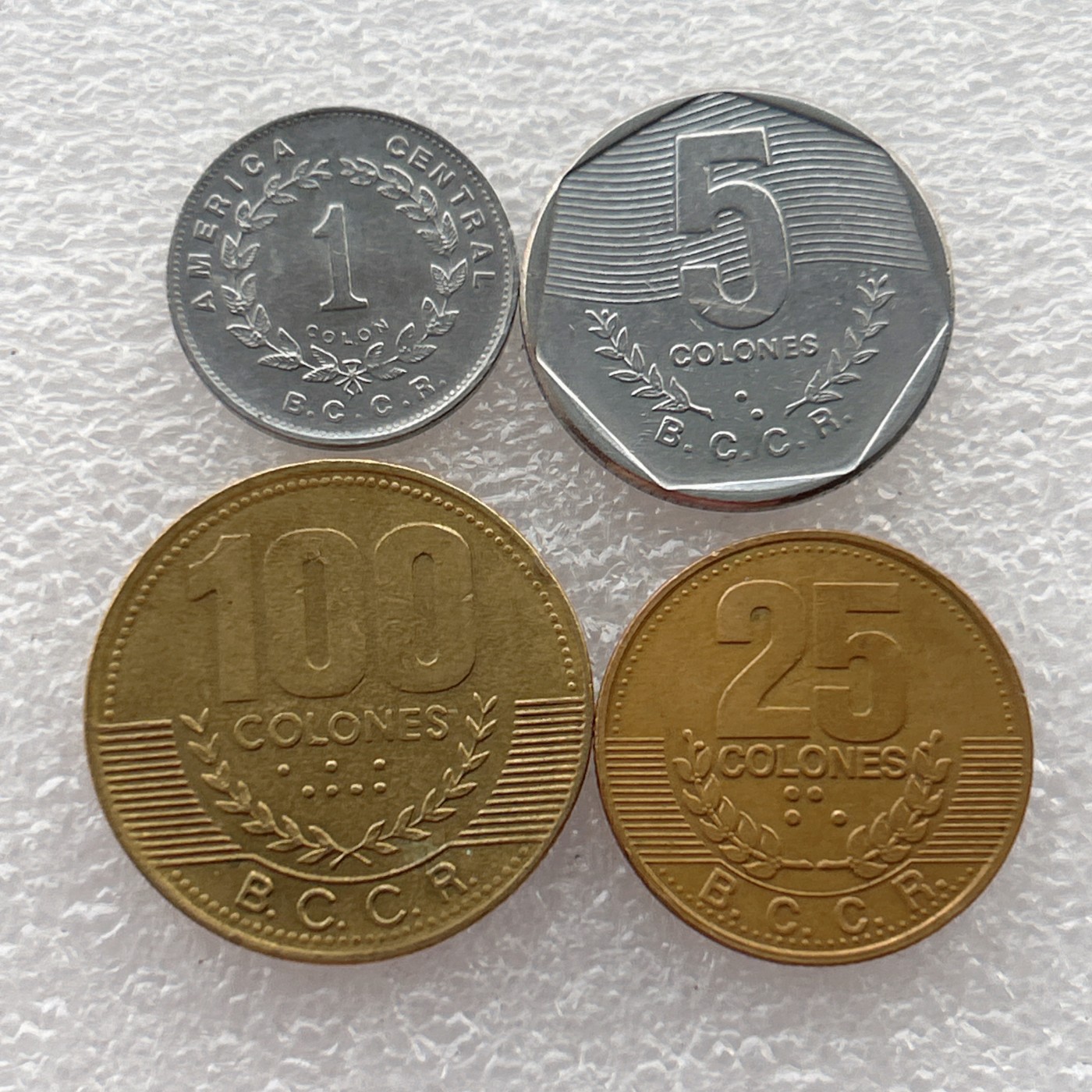 全场一元起拍 世界钱币散币场 第21期 哥斯达黎加