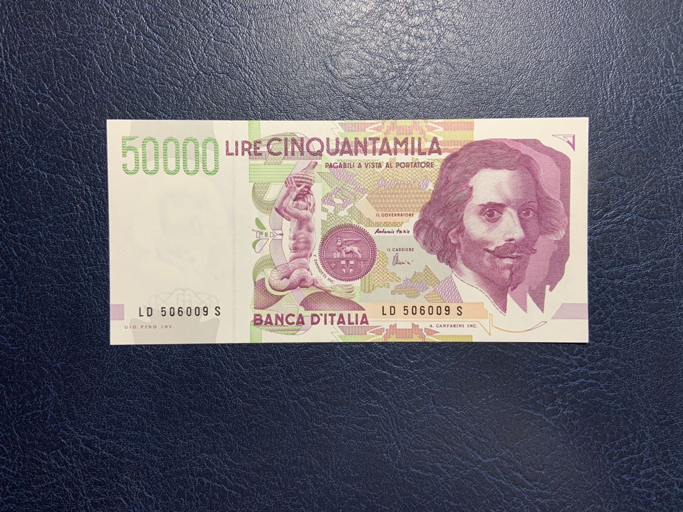 收藏联盟Quantum Auction 第286期拍卖  意大利1992年50000里拉 品相AU