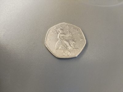 初雪钱币专场（第五期） - 2005年英国50便士