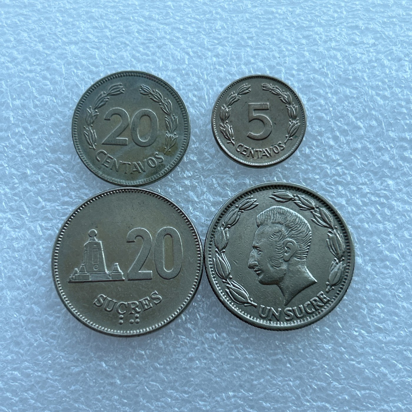 全场一元起拍 世界钱币散币场 第21期 厄瓜多尔