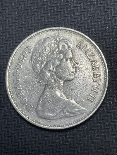 世界硬币纸币0 元起拍全场无压力第41场 - 1973年英国10便士