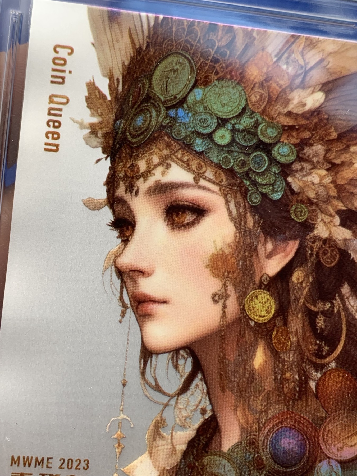 《竞宝斋》第194场-周日，周一 2场 (全场包邮) 麦希奇首届嘉年华银卡一张 限量200张 编号73 盒子右上角有小裂没有碎 （银卡没事）麦稀奇可免费换盒