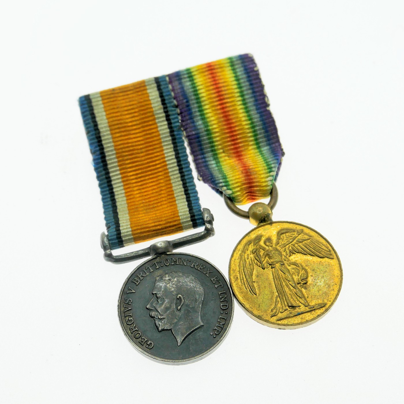 勋章奖章交易所9月9日拍卖 英国一战奖章一战胜利奖章迷你联排