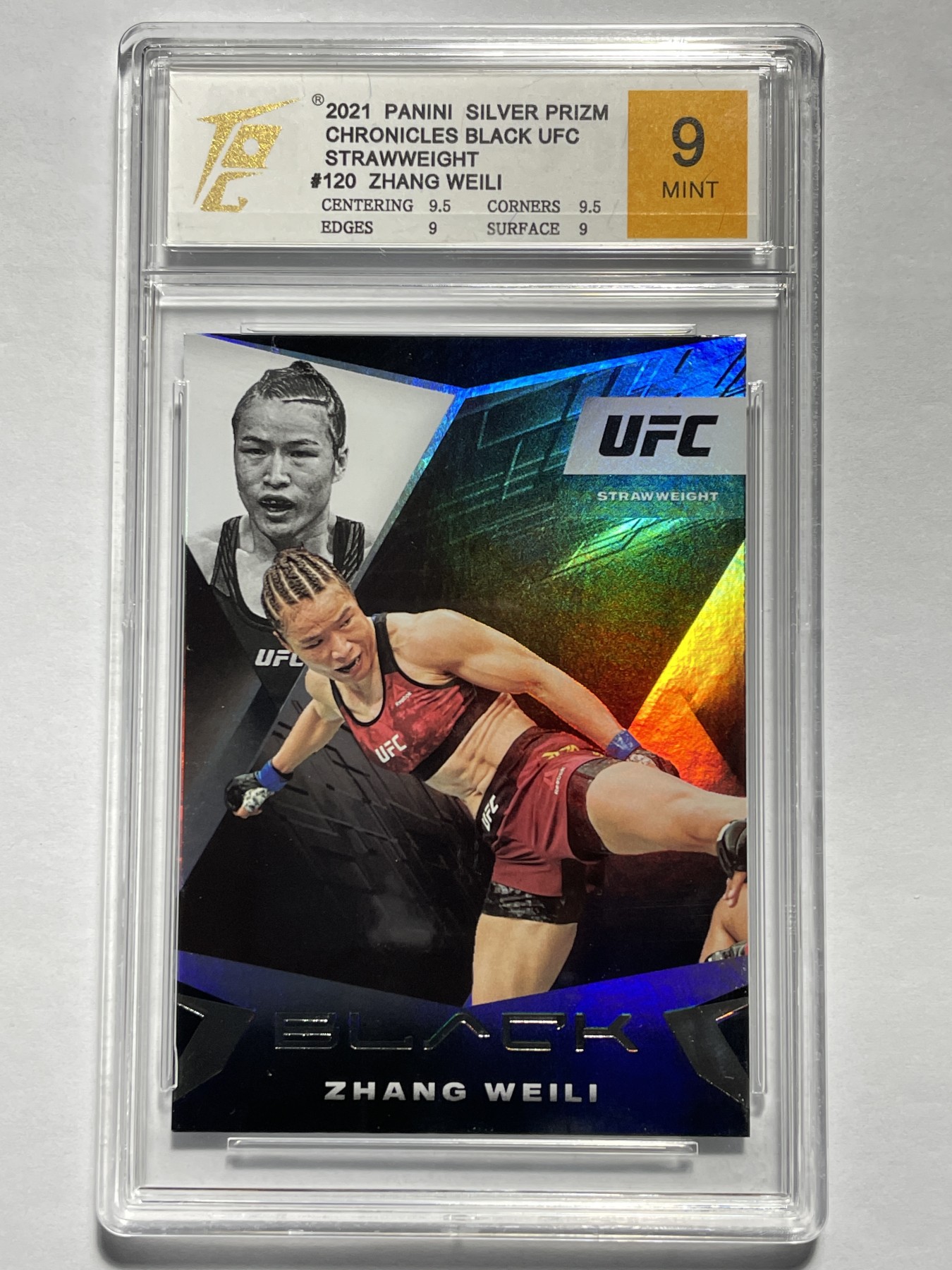 【德藏】卡牌拍卖第3期 -{ 游戏王，球星卡 }专场 全场包邮 2021 UFC 女子冠军 中国名将 张伟丽 球票卡 TQC 9