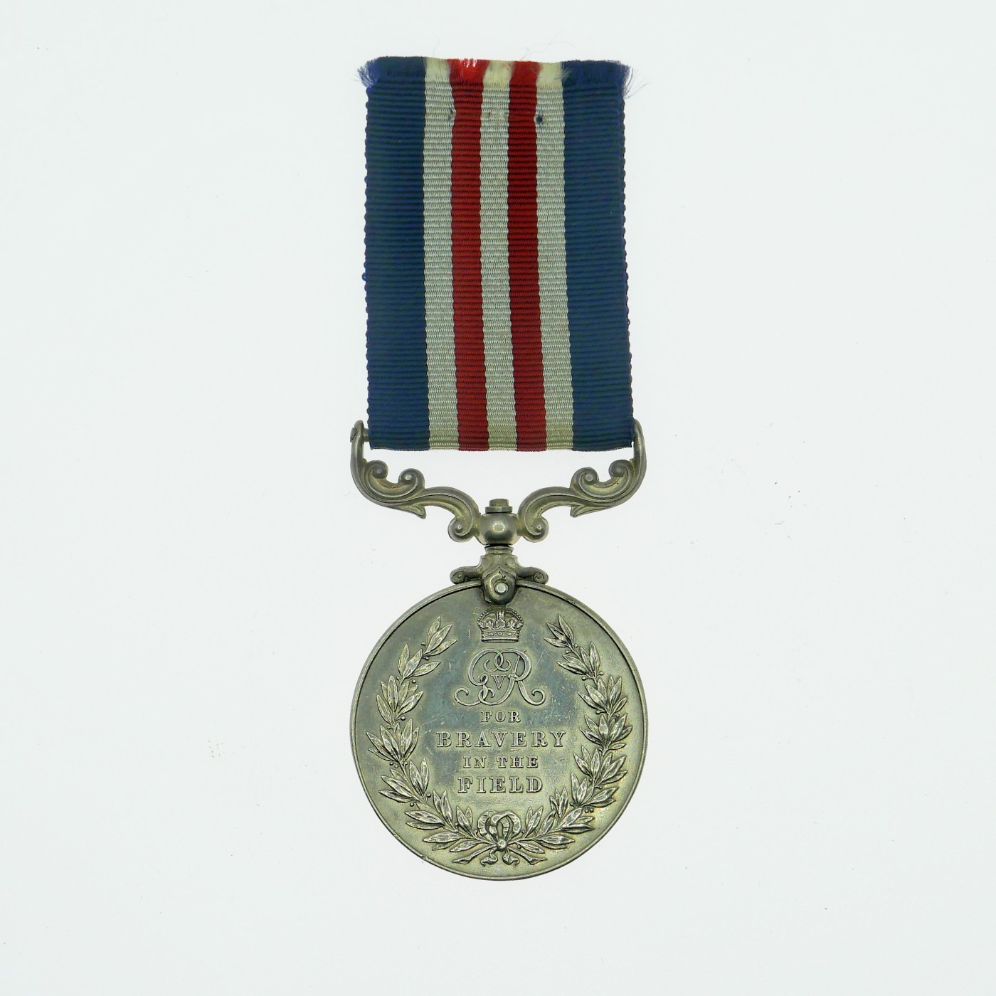 勋章奖章交易所9月9日拍卖 英国军事奖章，1916年设立，表彰陆上作战之英勇奉献，银质，第一版（1916-1930），1993年后由军事十字奖章取代