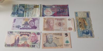 零零发流通品相欧洲非洲纸钞专场 200包邮无押金佣金 - 杂币一组