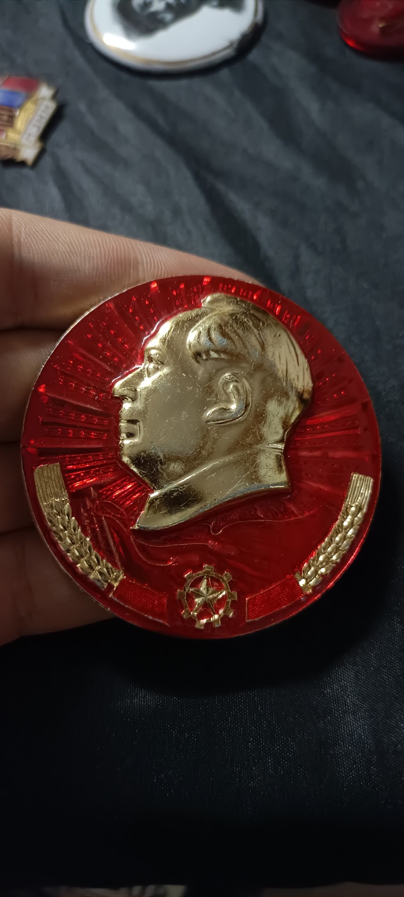 全场0起0押金！ 红色书章专场！ 红旗齿轮麦穗花边，好看的大章