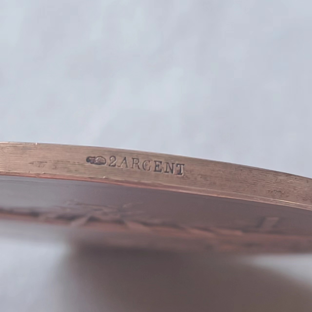 欧洲章牌专场第十六期 法国马赛城市银章，68mm，141.4g