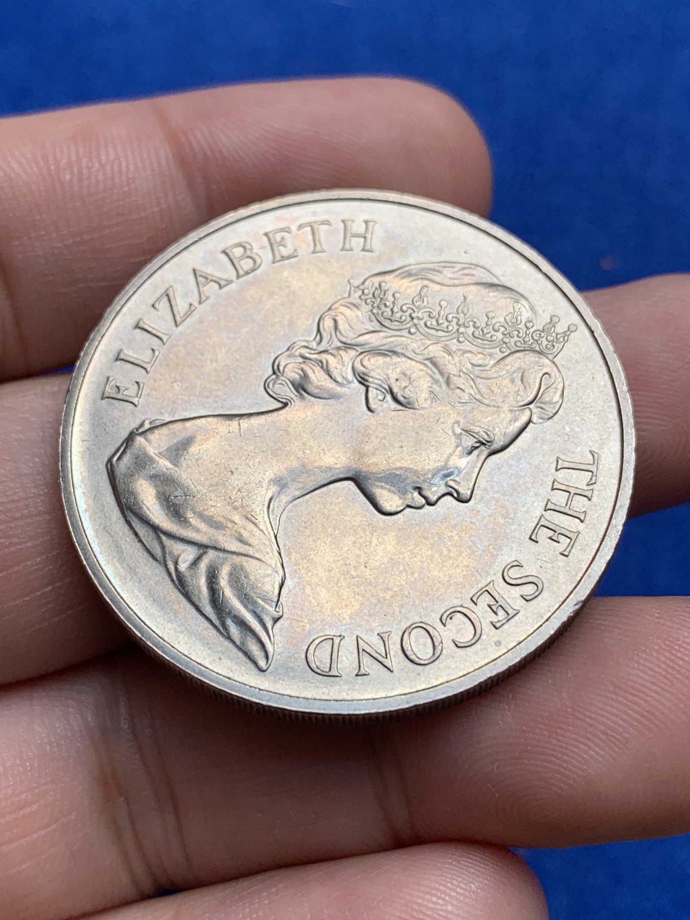 《竞宝斋》第195场-周日，周一 2场 (全场包邮) 英属圣赫勒拿岛25便士镍币