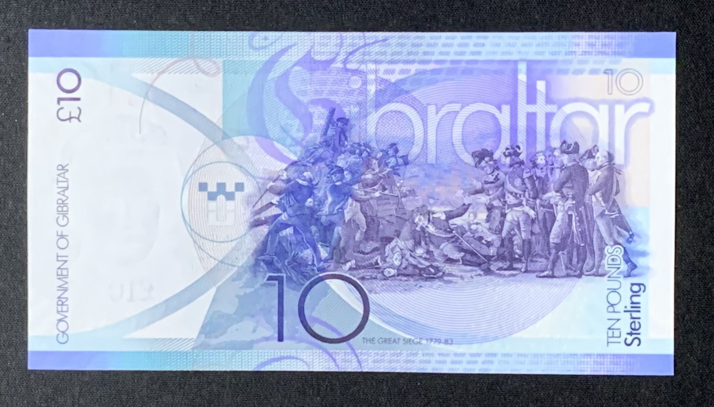 紫瑗钱币——第302期拍卖—纸币场 直布罗陀 2010年 伊丽莎白二世 10磅 UNC