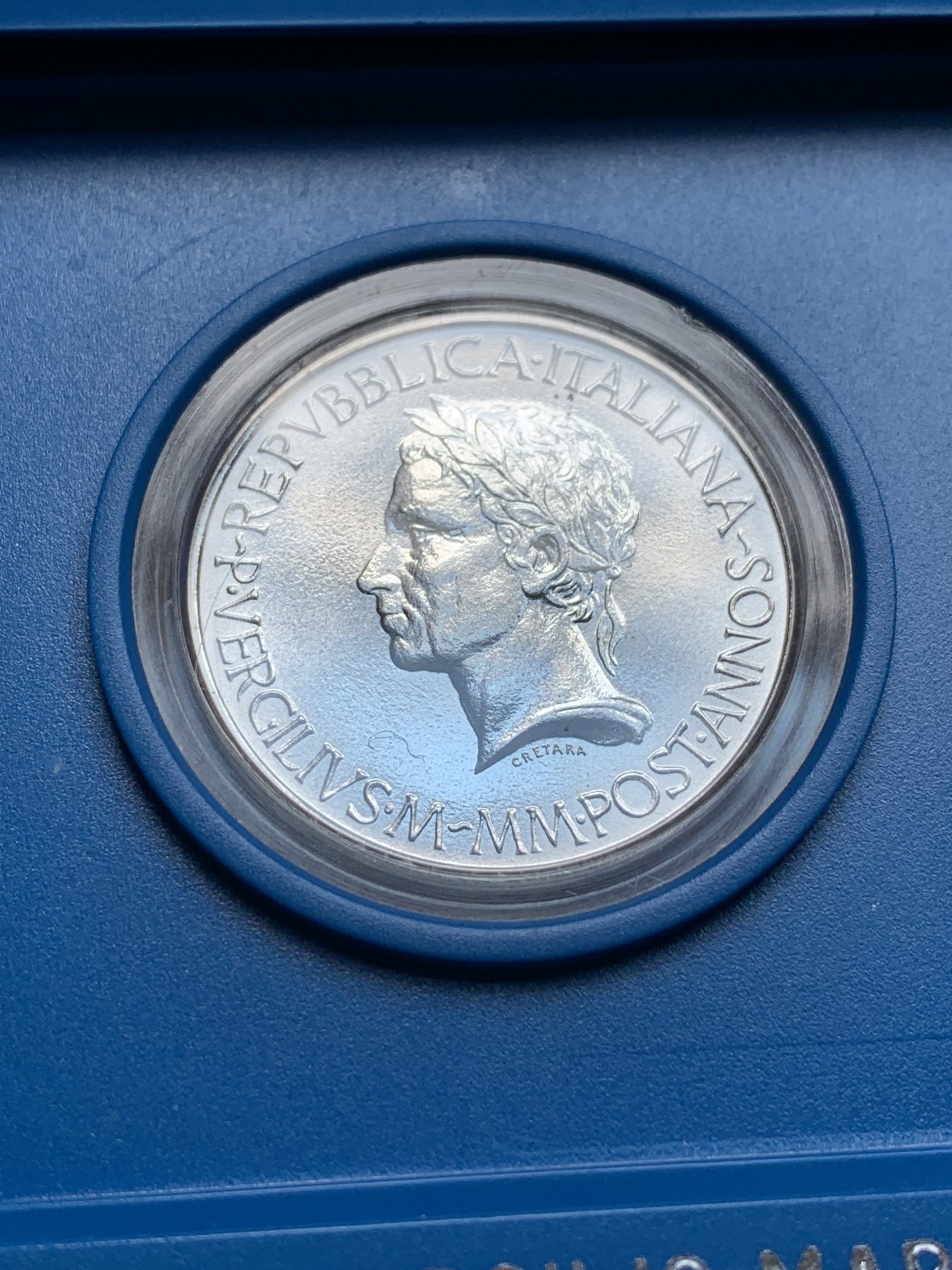 《竞宝斋》第195场-周日，周一 2场 (全场包邮) 意大利1981年 牛马 500里拉银币